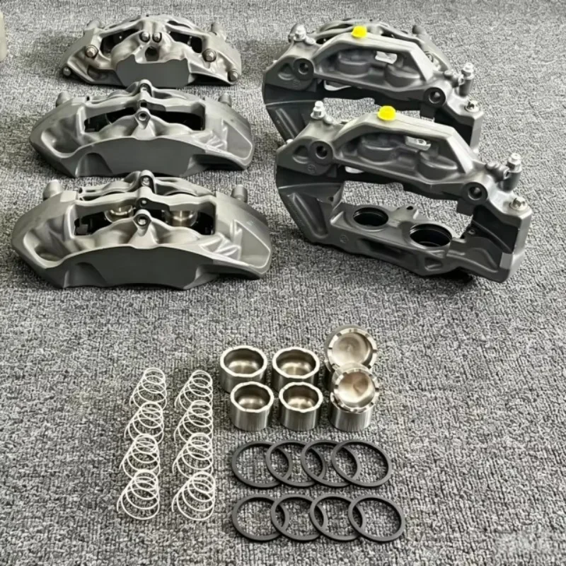 High Quality Big Brake Kit 6-Piston Caliper Fit for VW Mk2 MK3 Mk5 Mk6 Mk7  Supra  A8 D4 TT S3 S5 B8  E87 porsche