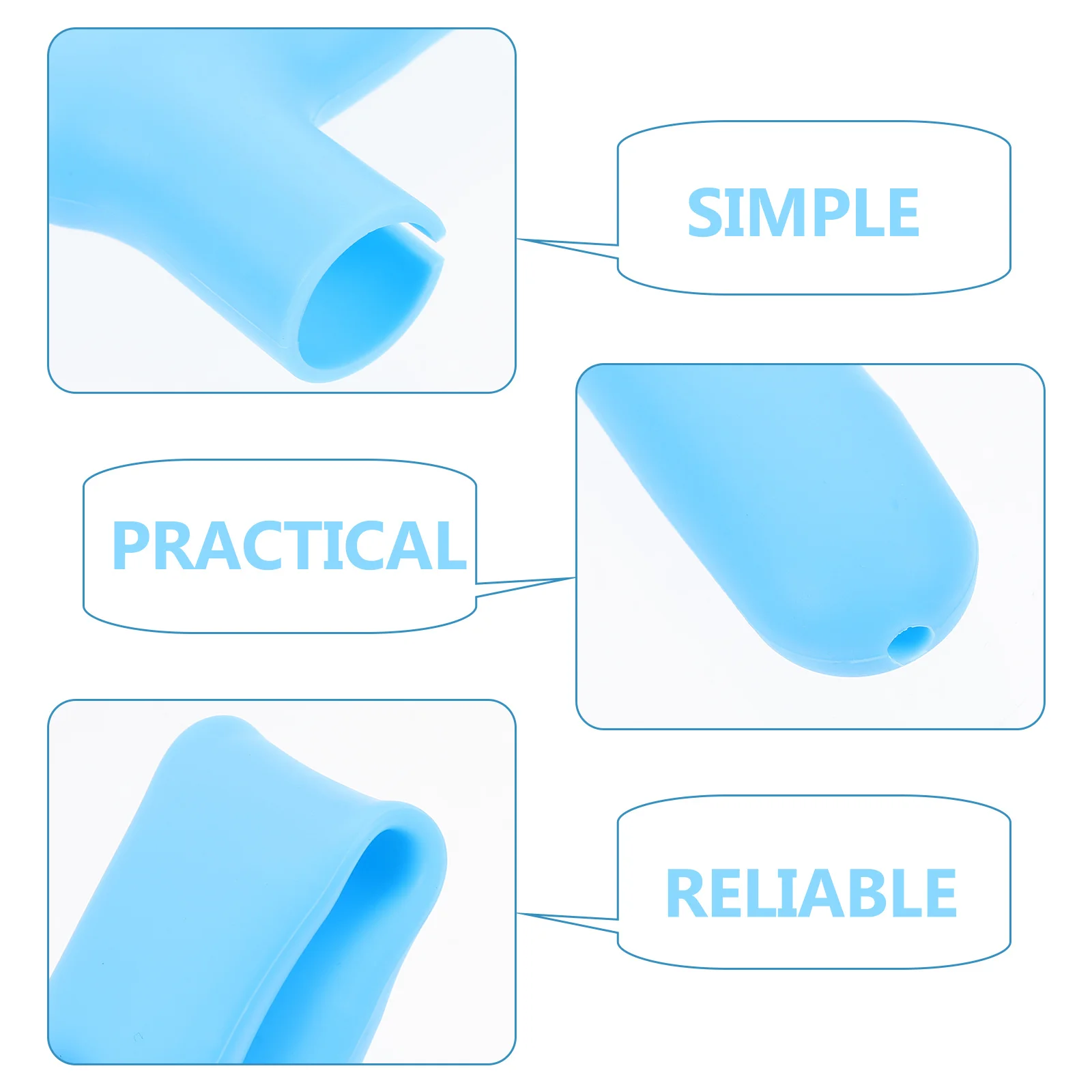 

2Pcs Silicone Door Handle Protective Covers Anti-Collision Baby Safety Bumpers Waterproof Quick-Dry Doorknob Sleeve for Home