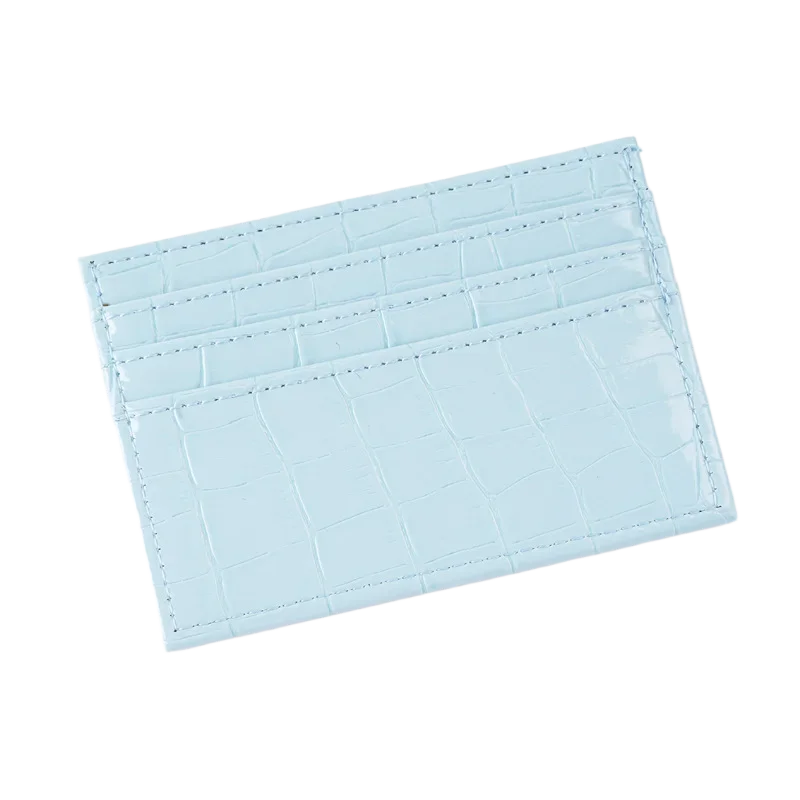 

Мини-чехол для кредитных карт из крокодиловой искусственной кожи, кошелек для женщин и девочек, портативный органайзер для документов, органайзер для карт, монет, денег, кошелек