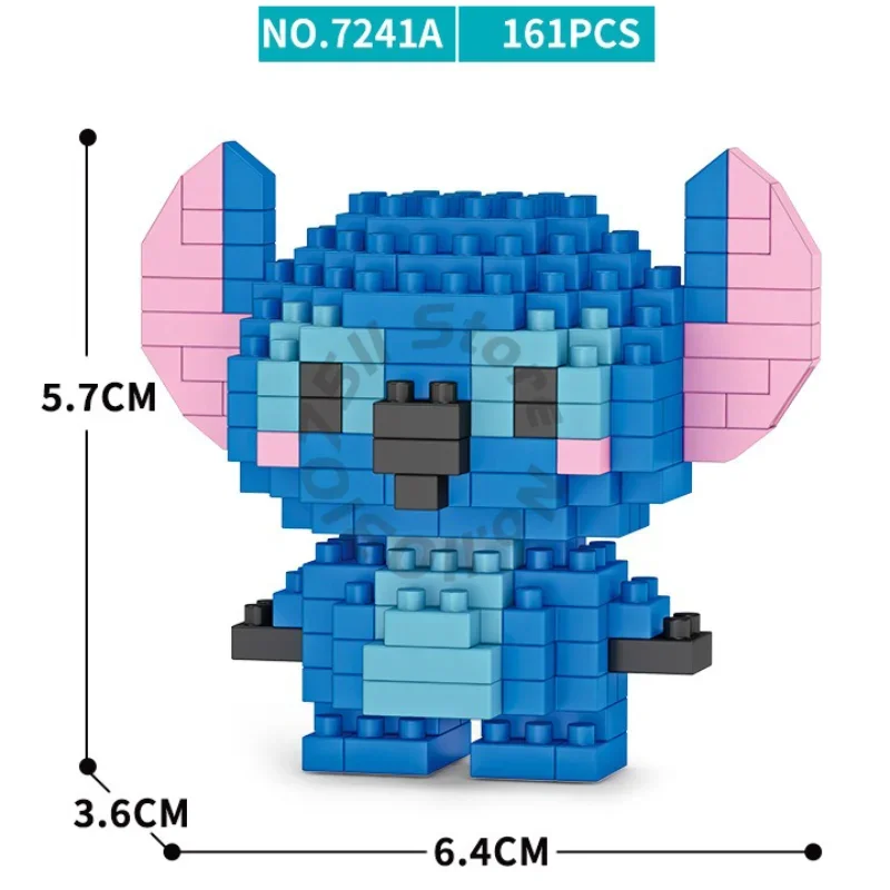 Amine bloc de construction mignon personnage d'anime assemblé Micro modèle bloc de construction figurines d'action poupées enfants cadeau