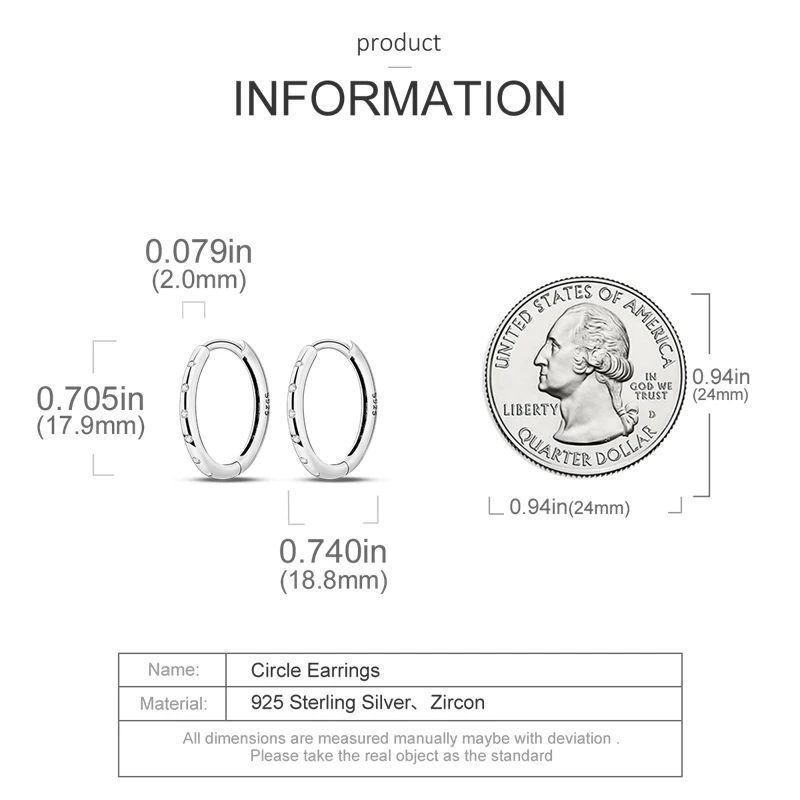 Echte Liebesfeder-Ohrringe aus 925er Sterlingsilber, passend für Original-Charms, Creolen für Damen und Mädchen, Ohrstecker, edler Schmuck, Geschenke – Detail 24