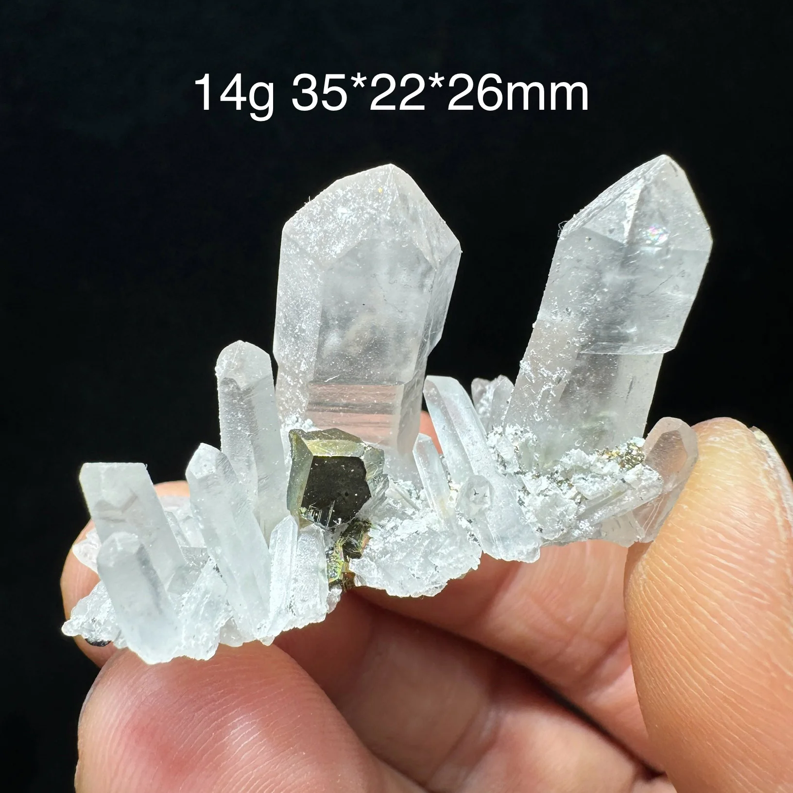 Natural Indonesia Pyrite Mineral Specimen Clean Quartz Raw Rock Crystals Healing Stone Home Decor
