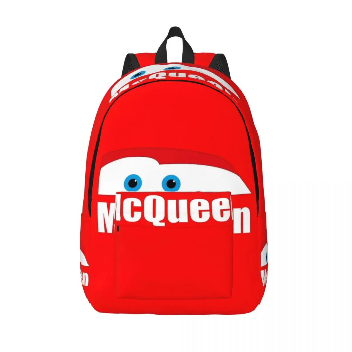 Lightning McQueen Pixar Cars Fashion Backpack Outdoor Student Hiking Travel Daypack for Men Women College Canvas Bags