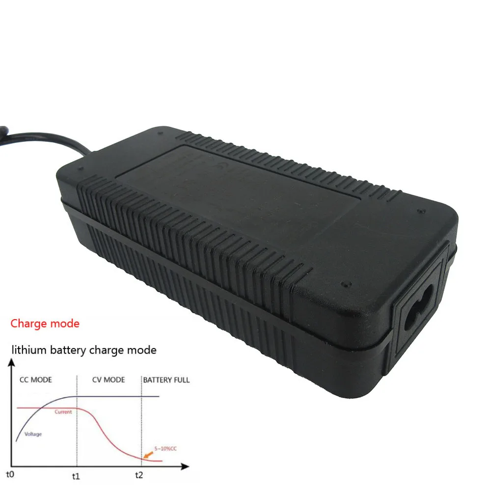 14S 58.8V 2A Li-ion Charger For 51.8V 52V 10AH 15AH 20AH Lithium Battery Charger