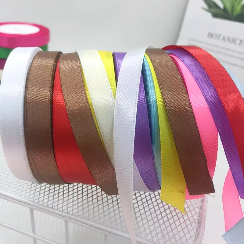 (22meters/roll)  (12mm) Single Sided Ribbon Christmas Halloween Party Decoration Gift Packing Handmade DIY Clothing Accessories