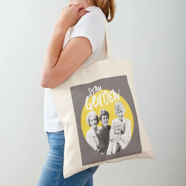 Stay Golden Tote Bag Woman shopper bag personalized tote bag Shopper