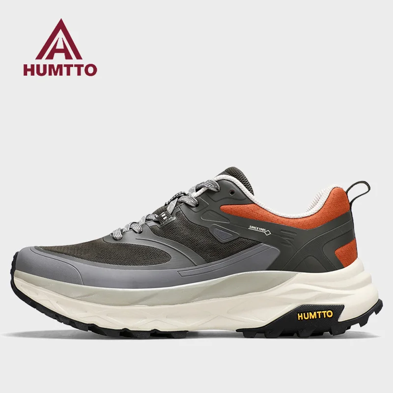 

HUMTTO 2025 outdoor hiking shoes men lightweight non-slip outdoor trekking shoes run walking sneakers sports casual ankle boots