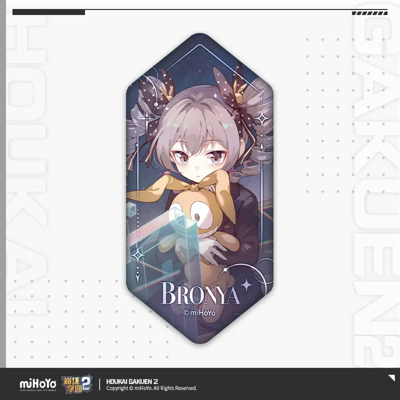 2025 أنيمي هوكاي غاكوين 2 الضوء المتدفق في سلسلة فورية شارة قلادة كيانا رايدن مي برونيا باجي المفاتيح ميهويو هدية #3