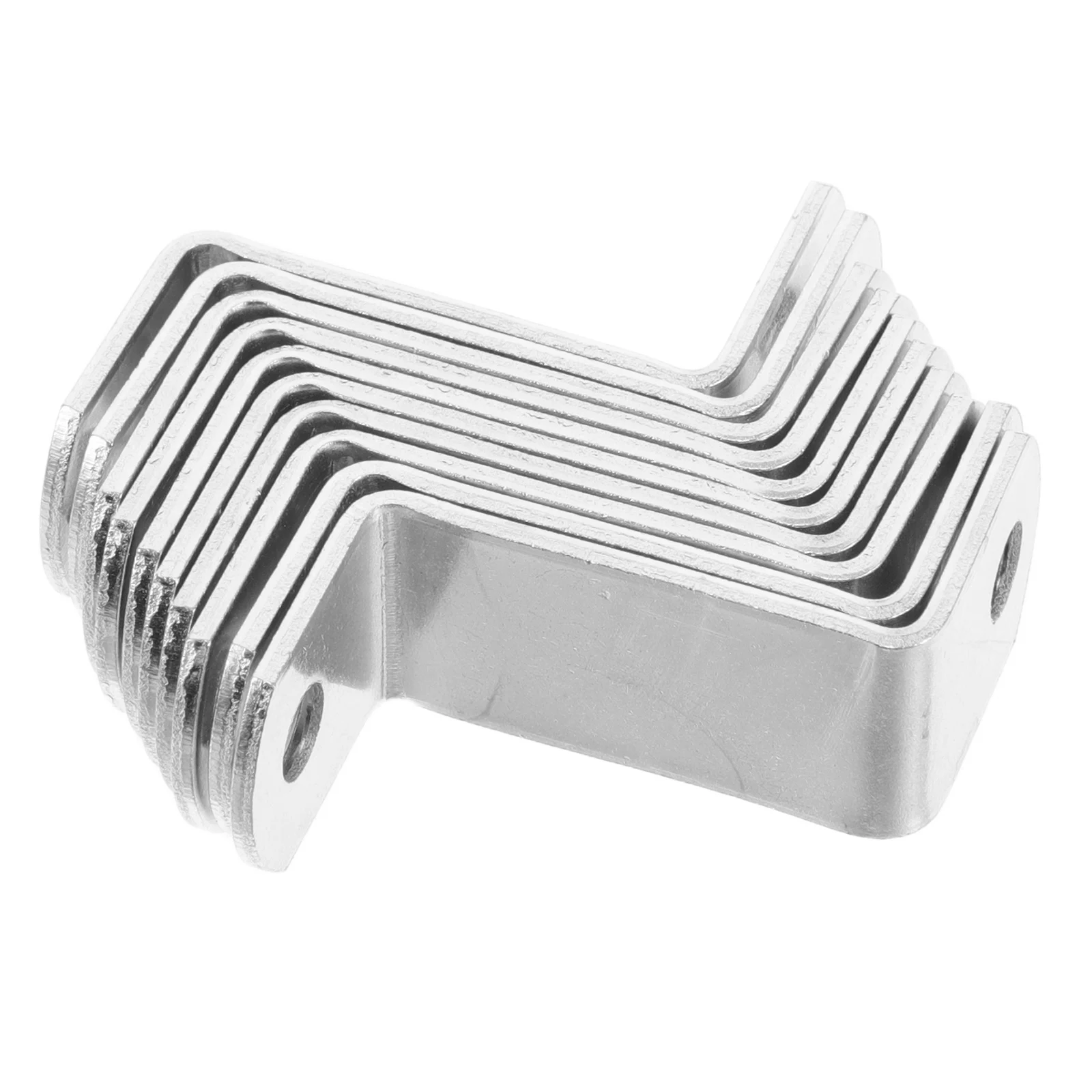 

10Pcs Z-Shaped Right Angle Frame Corner Code Canvas Offset Clips for Stable Artwork Home Exhibitions