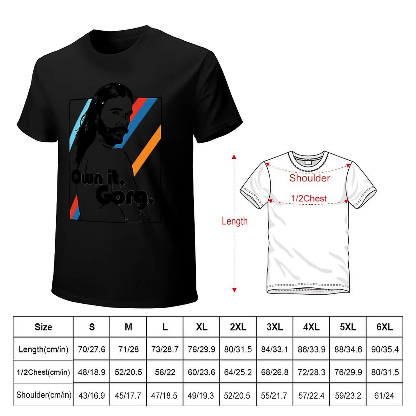 jonathan van ness T-Shirt t shirts for man graphic tees T-Shirt