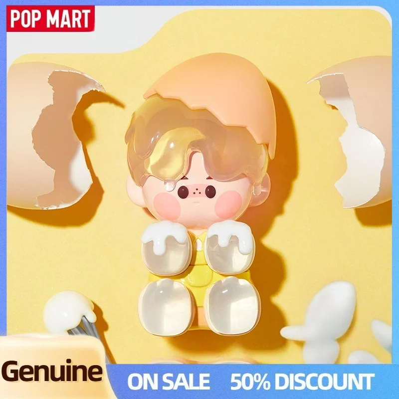 ฟิกเกอร์ Popmart Pino Jelly Fresh Egglings ซีรีส์การ์ดหัวตุ๊กตา ของเล่น Pino Jelly สุดฮิต ของสะสมตกแต่งโต๊ะทำงาน ของขวัญ