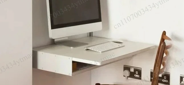 606 Series Wall‑mount Desk Shelf Bracket, Computer Table Storage Rack Compatible With Universal Shelf