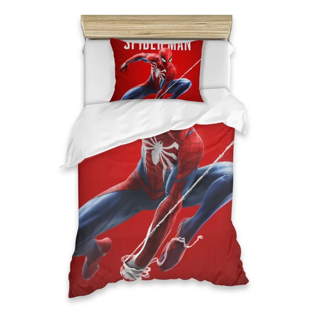 

Marvel SpiderMan Single Bed Sheets Set Complete Case Single Linen Quilt Cover