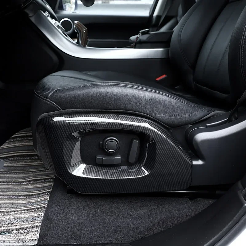 For Landrover Range Rover Vogue L405 Autobiography Sport 14-17 ABS Silver Car Seat Side Cover Trim Interior Car Accessories view 2