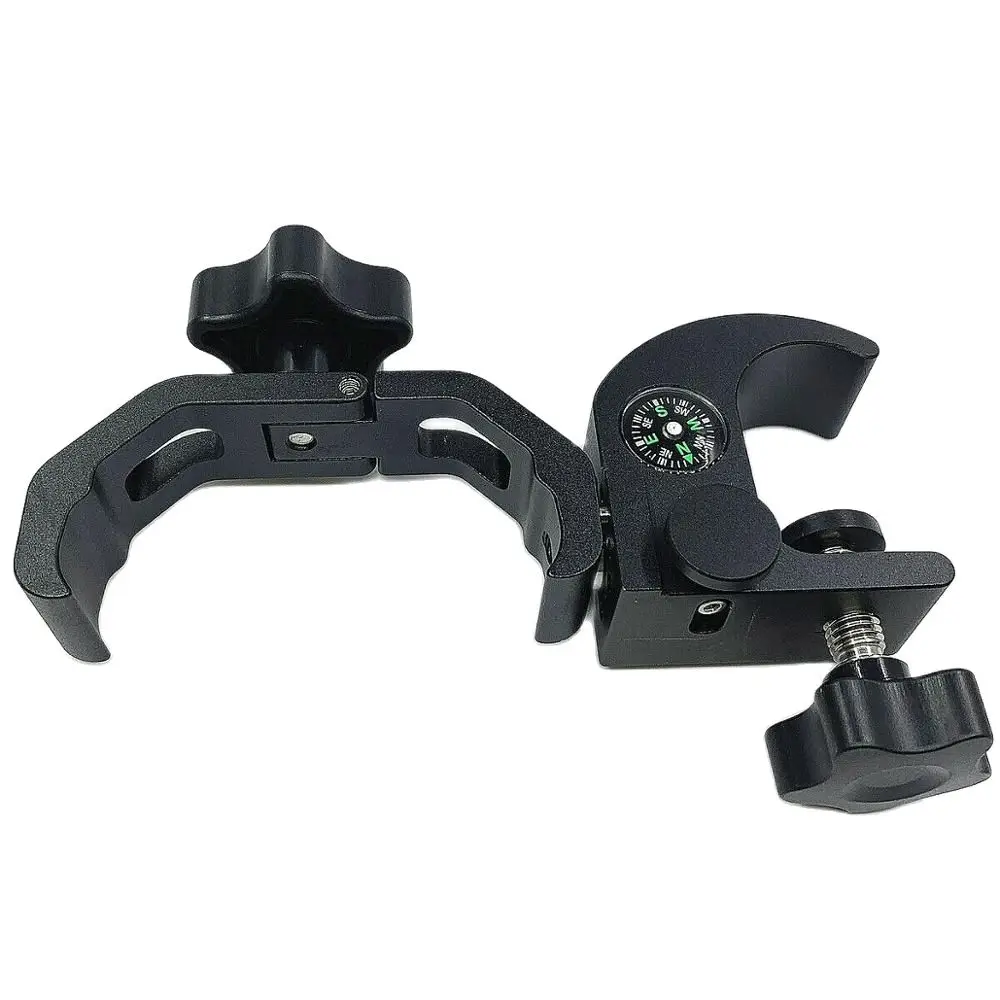 Brand new iHand30 Mount Range Pole Cradle Bracket for HI-TARGET collector Clamp + compass  Bracket open Date stand holder