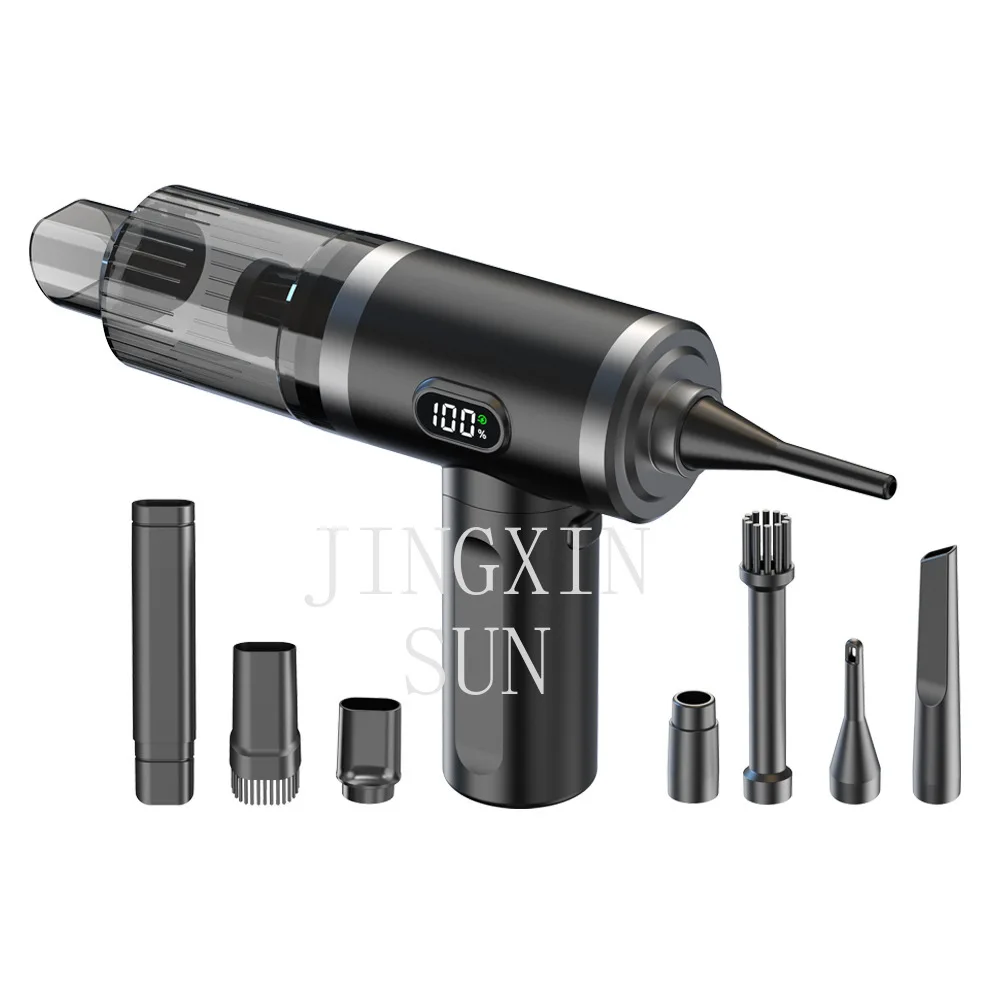 Vacuum cleaner Car cleaning High power Mini charging Multifunctional blowing Lighting Handheld small
