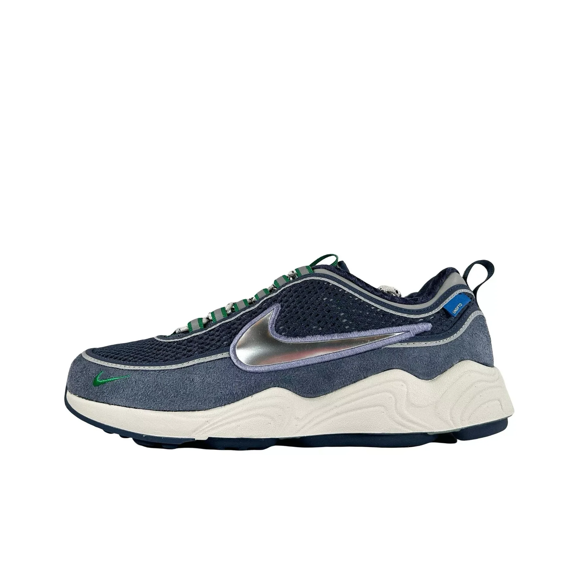 UNDEFEATED X Nike Zoom Spiridon Casual Shoes Unisex Low Top Blue HV4847-400