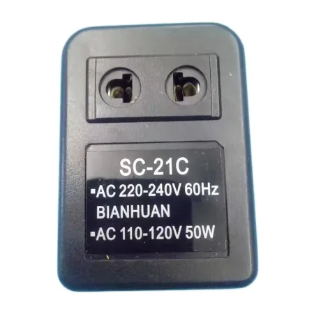 AC 220V à 110V transformateur sions convertisseur SC-21C pour les appareils électriques de faible puissance dans 20W