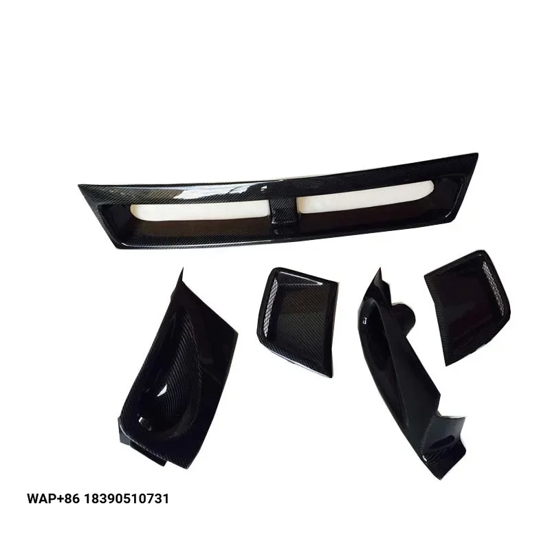 

Для Subaru Impreza WRX STI (2008-2014) — передняя решетка бампера из карбона APR, воздухозаборник и боковые вентиляционные отверстия