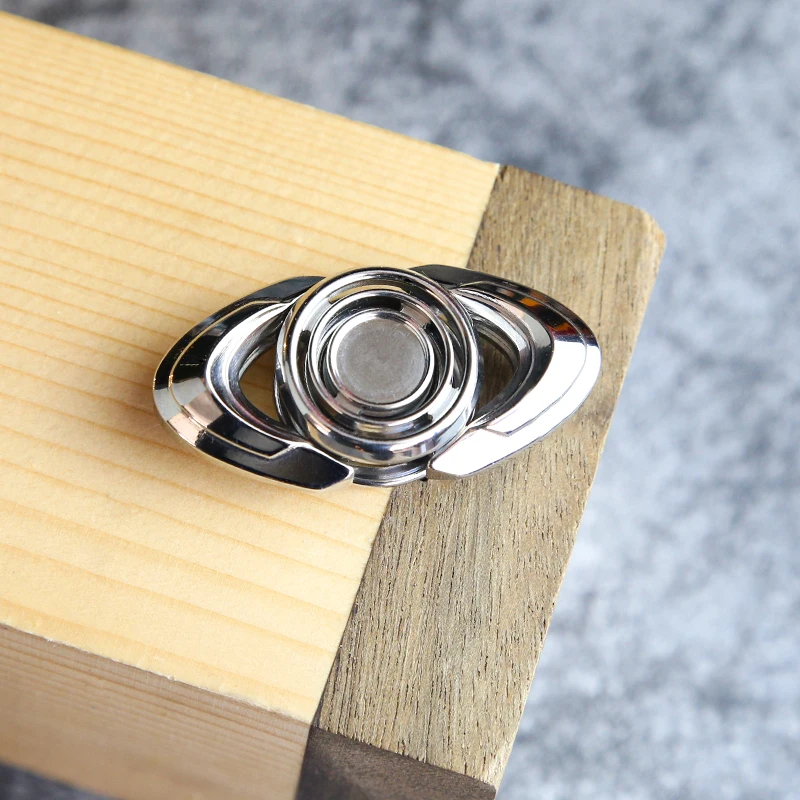 EDC Fingertip Kreisel Zwei-Blatt Fidget Spinner Zappeln Spielzeug Büro Stress Relief Spielzeug Für Erwachsene Kinder Geschenk