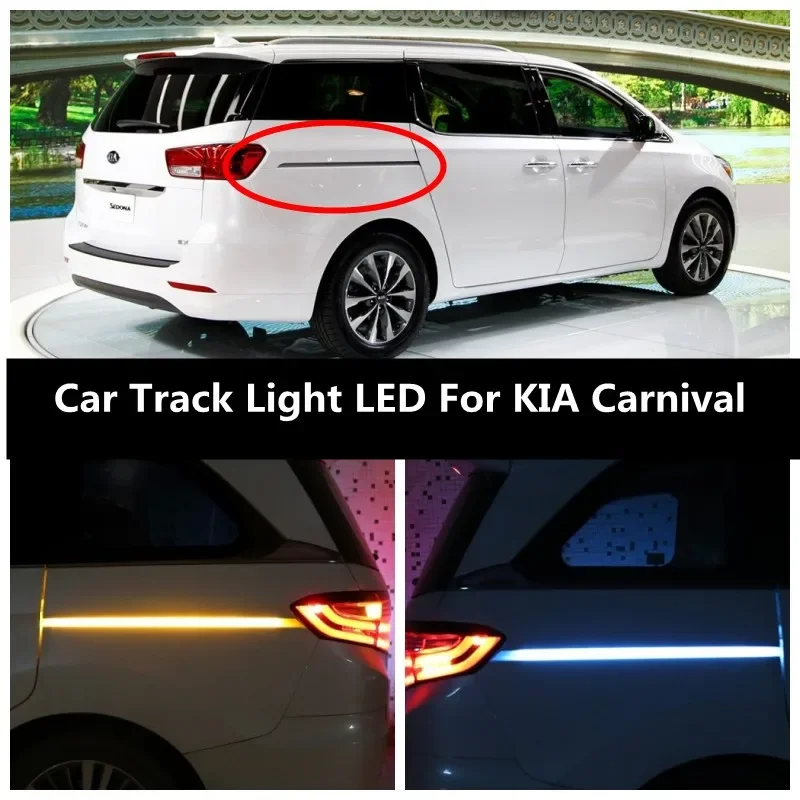 

Car Turn Light LED For KIA Carnival Track Atmosphere Door Guide Light