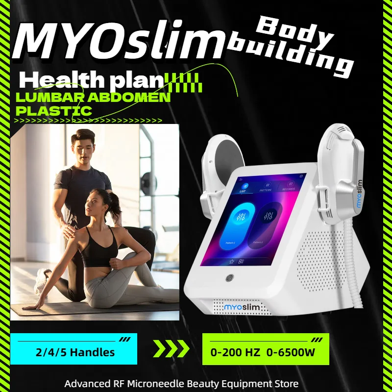 

Burn Fat Build Muscle Lift Buttocks with MYOSLIM Ultra NEO - World's 1st 15T EMS Machine for Home.