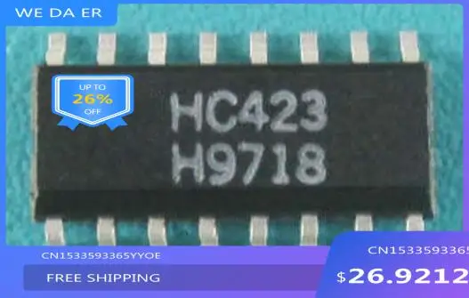 

NEW new% HC423 MM74HC423AM SOP16