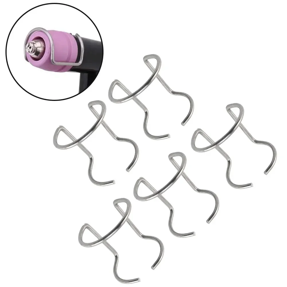5Pcs/set Spacer Guide Kit For Air Plasma Cutter Cutting Wsd-60P Sg-55 Ag-60 Stainless Steel Spacer Guide Welding Tools