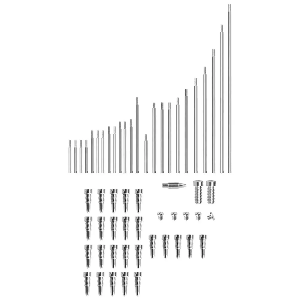 

1Set Soprano Saxophone Parts Set Threaded Shafts Screws Tapered Shaft Repair Saxophone Accessories Maintenance Tools Kit