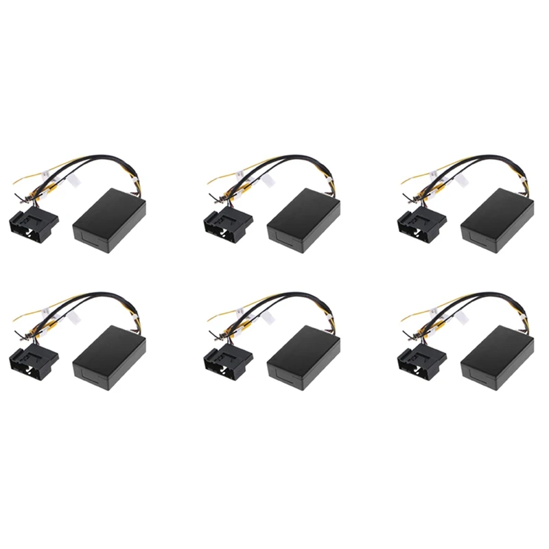 

6X RGB To (RCA) AV CVBS Signal Converter Decoder Box Adapter For Factory Rear View Camera Tiguan Golf 6 Passat CC