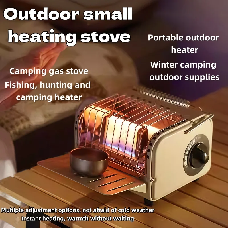 متعددة الوظائف التخييم خيمة موقد المحمولة موقد التدفئة متعددة الوظائف خيمة موقد للتخييم الظهر الهروب في الهواء الطلق #1