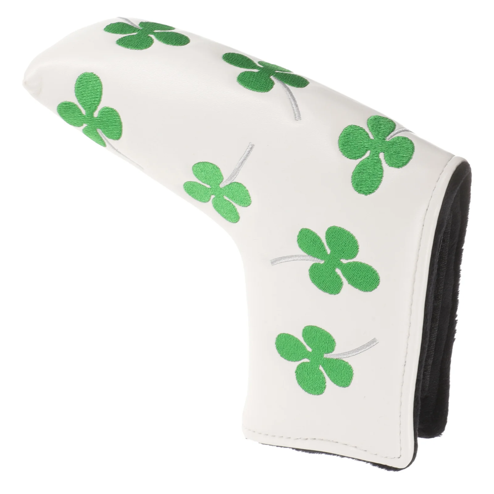 

PU Golf Club Protector Water Resistant Skin Like Feel Easy Insertion for Putter Heads Stylish Retro Cover for Sports Equipment