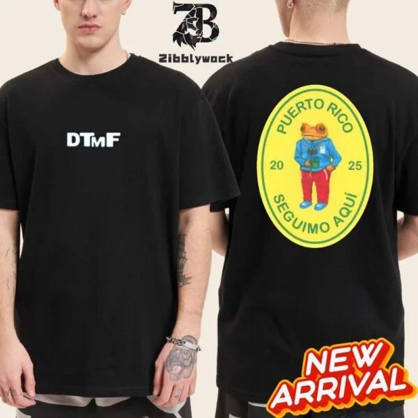 

New Album Bad Bunny T-irt Casual Loose Fit Cotton ort Sve round Ne Print T-irt for Men And Women Summer Faion