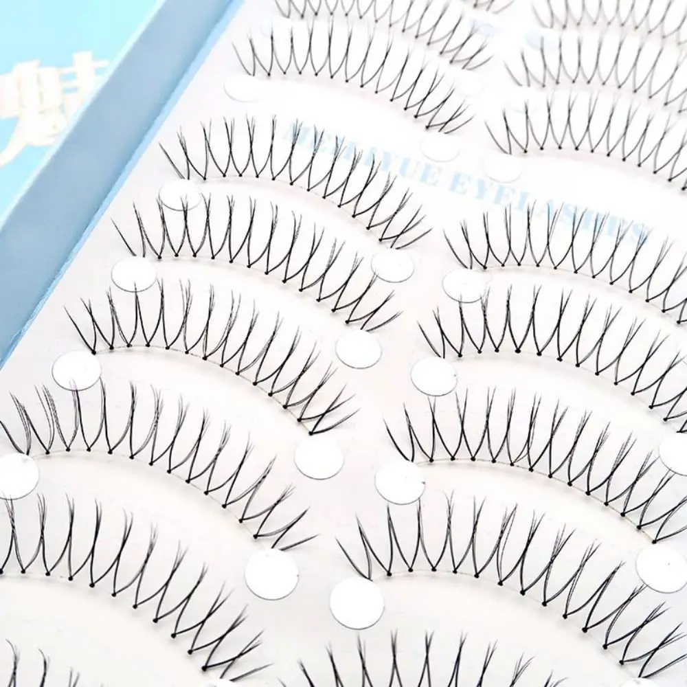 Nouveau Kpop Idol Style faux cils bande complète U forme cils moelleux Volume yeux maquillage accessoires pour les filles