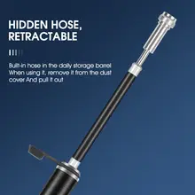 Portable Bike Pump High Pressure Gauge #4