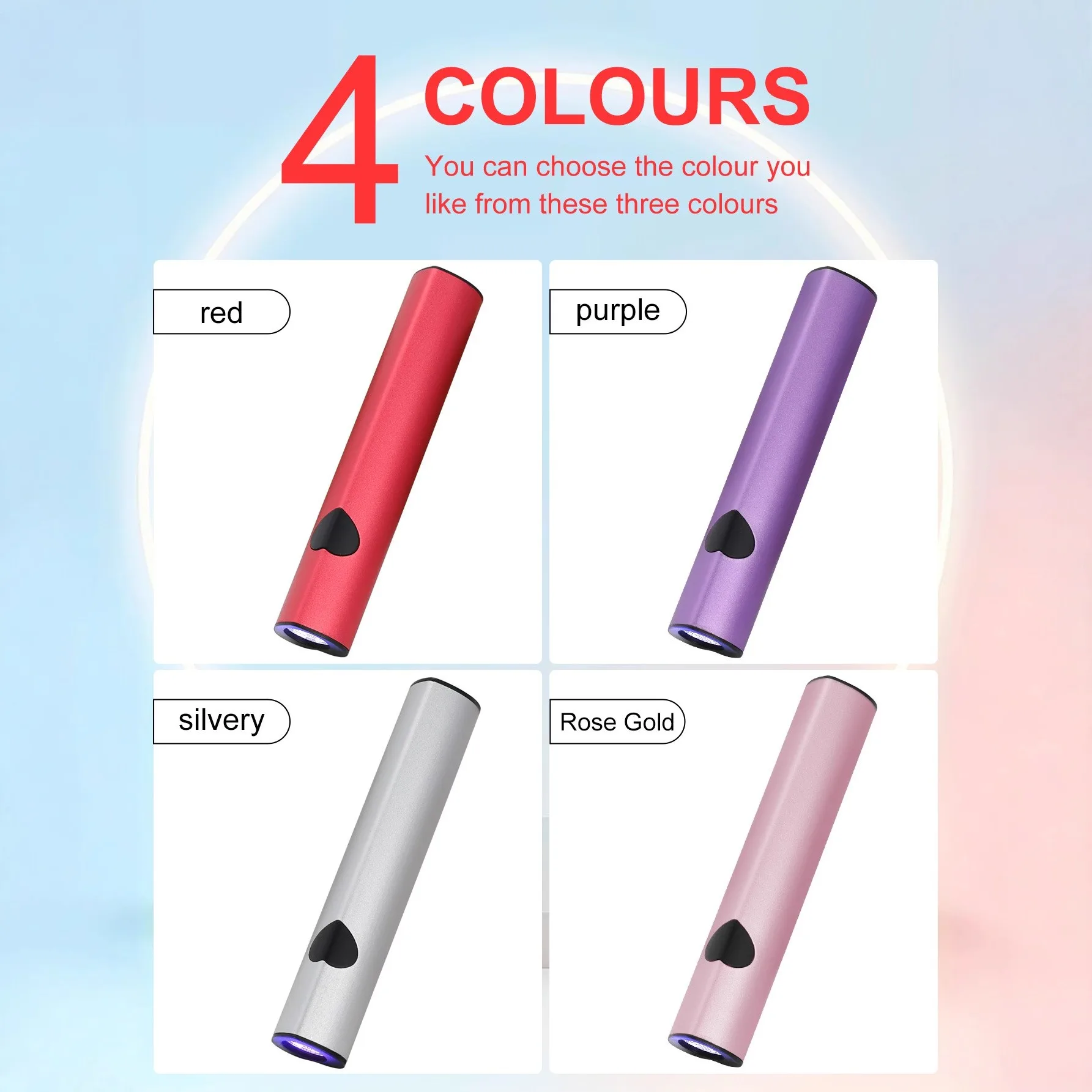 مصباح أظافر احترافي من NRCS، مصباح أظافر صغير الحجم محمول باليد، طلاء أظافر سريع الجفاف، مصباح خبز أظافر، أدوات أظافر.