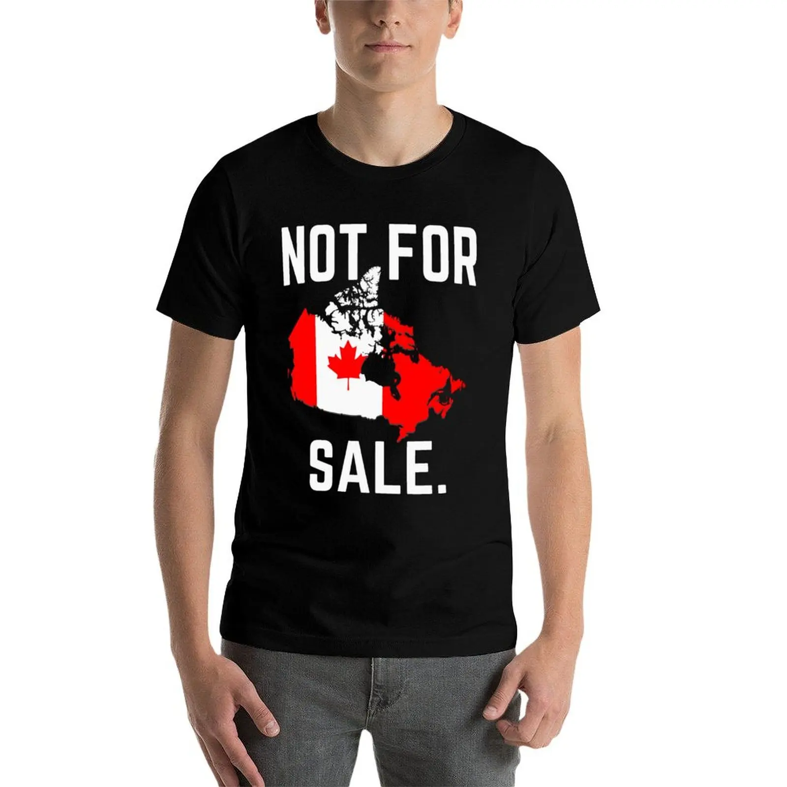

Canada Not For Sale T-Shirt funny t shirts cotton anime t shirts oversize T-Shirt