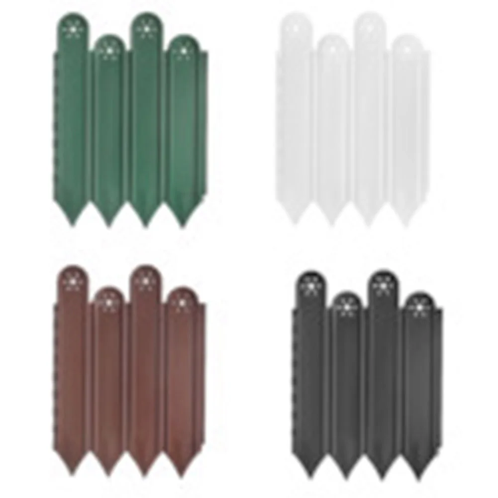 PP Plastic Garden Edging for Bed Contours Suitable for Vegetable and Flower Layouts 25CM or 30CM Height 1 Piece