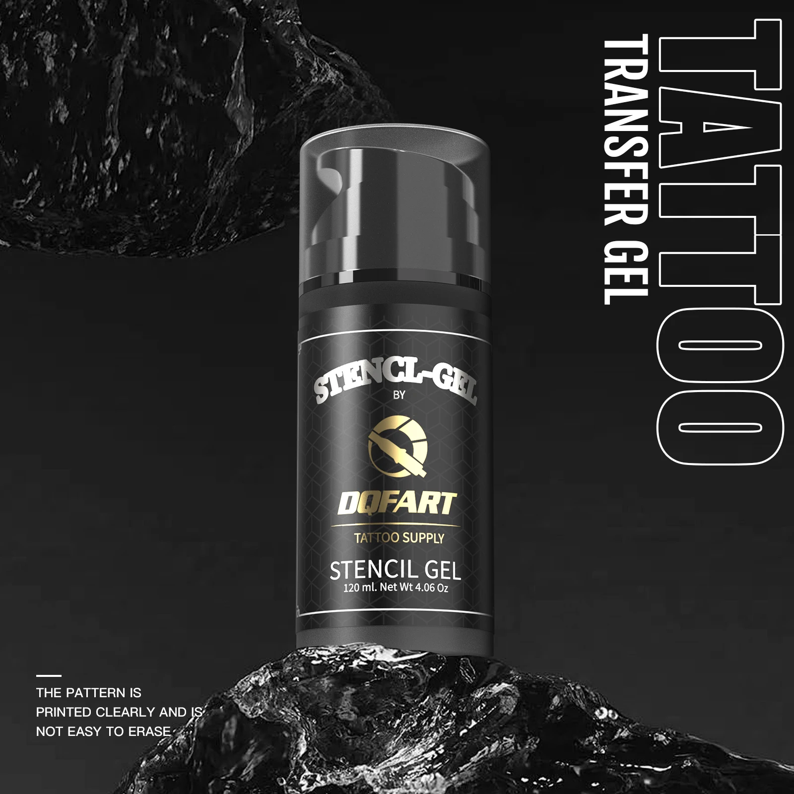 

DQFART 120ml/4.06Oz Professional Tattoo Transfer Gel High Quality Tattoo Stencil Gel Tattoo Supply Accessories