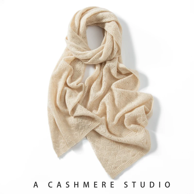 KOIJINSKY New Cashmere 180*40 Women in spring, autumn and winter, soft warm needle knitted scarf