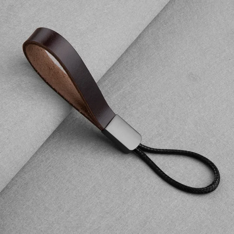 

Брелок из натуральной кожи с логотипом, пустой лазерный гравировкой, автомобильный брелок, подвеска, изысканные персонализированные брелки