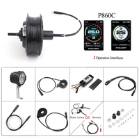 Bafang Hub Motor 48V 500W 750W Bicycle Conversion Kits Rear Front Wheel Drive Bike Engine E-bike 20 26 27.5 28 500C P850C DPC18