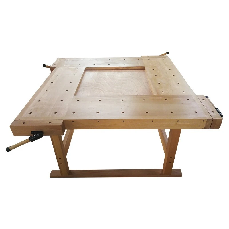 

Square woodworking table, rubber wood work pliers, carpenter table