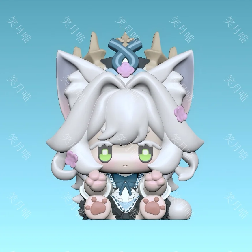 

Arknights Rosmontis Kawaii Mini 3cm Figurine Cartoon Desktop Ornament Keychain Bga Pendant Girl Birthday Gift Xmas Halloween