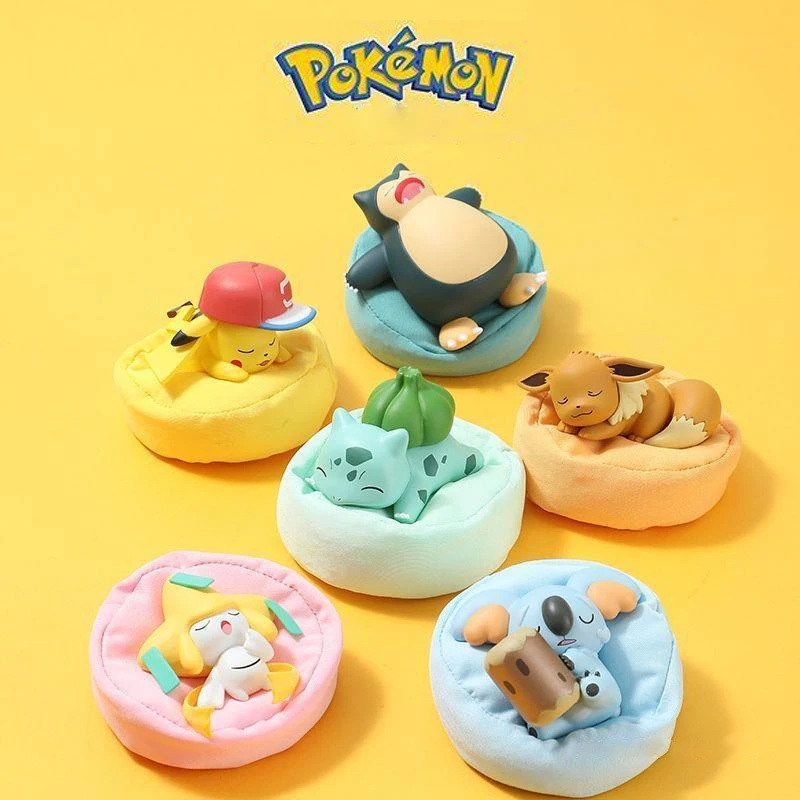 Игрушки с покемонами, игра для вечеринки, подарок, фигурки героев, аниме Poket, подарок, серия «Звездная мечта», Пикачу Снорлакс, Eevee Bulbasaur, модель игрушки