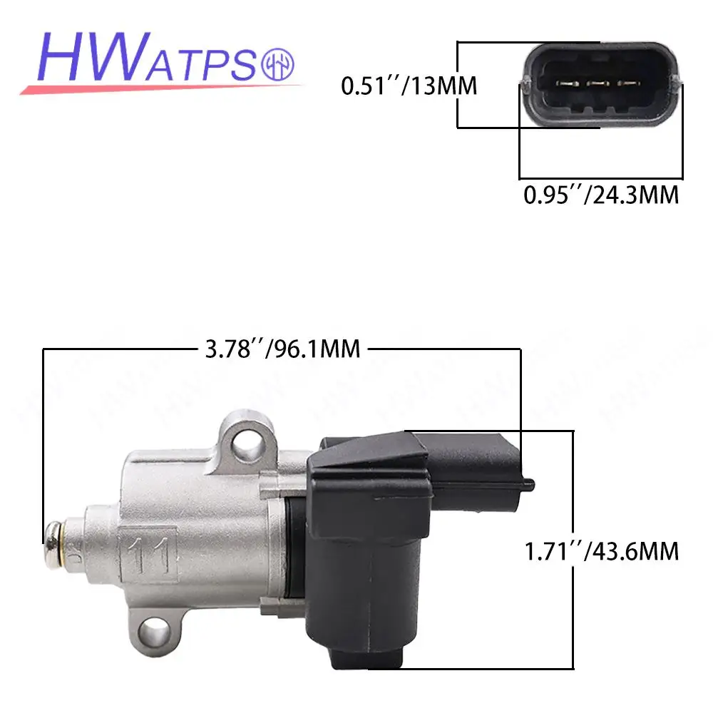 OEM: 35150-26960 IAC Idle Air Control Valve For Hyundai Accent Kia Rio 5 1.6L 3515026960 35150 26960 AC587 AC485 AC4277 2H1415