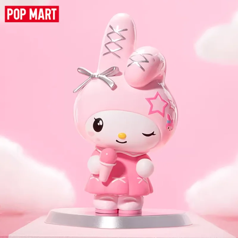 Pop Mart Pompompurin Popmart Sanrio Characters Pink Party Série Blind Box Brinquedos Kawaii Anime Bonecos De Ação Caixa Surpresa Mistério Presente