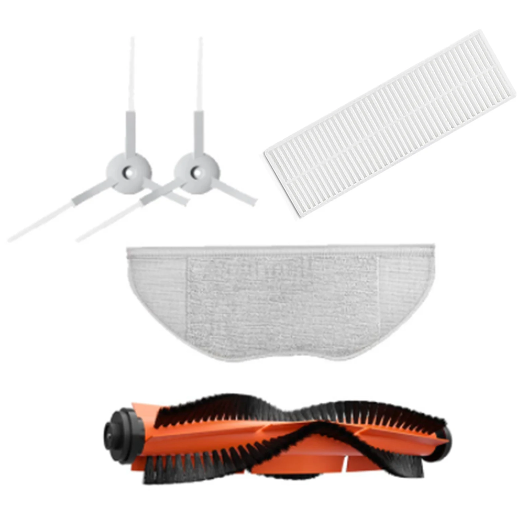 L65A For XIAOMI MIJIA G1 MJSTG1 Mi Robot Vacuum-Mop Essential Xiaomi Accessories Main Roller Brush Hepa Filter Mop Cloth