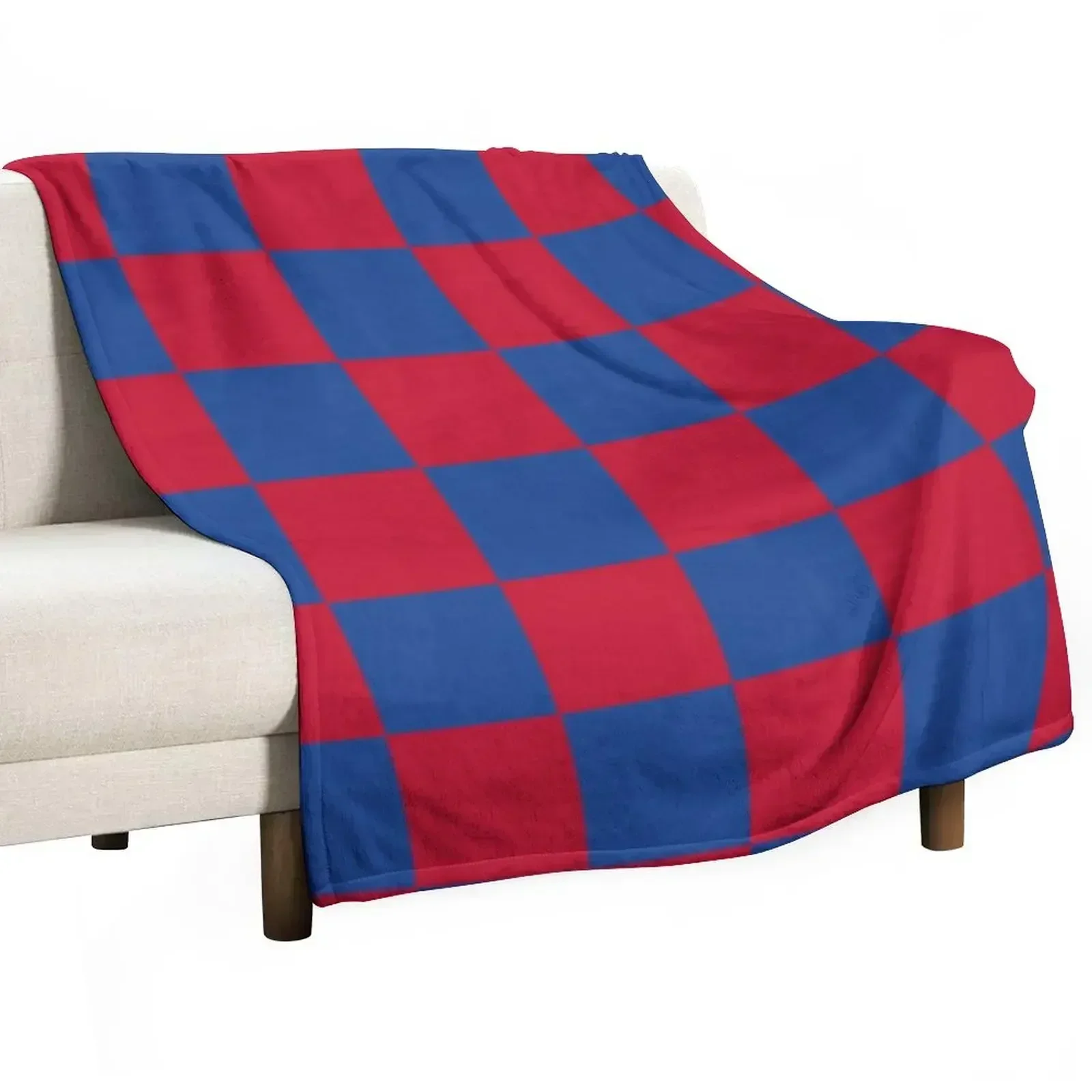 Crystal Palace Checks Throw Blanket Cute decorative wednesday Blankets