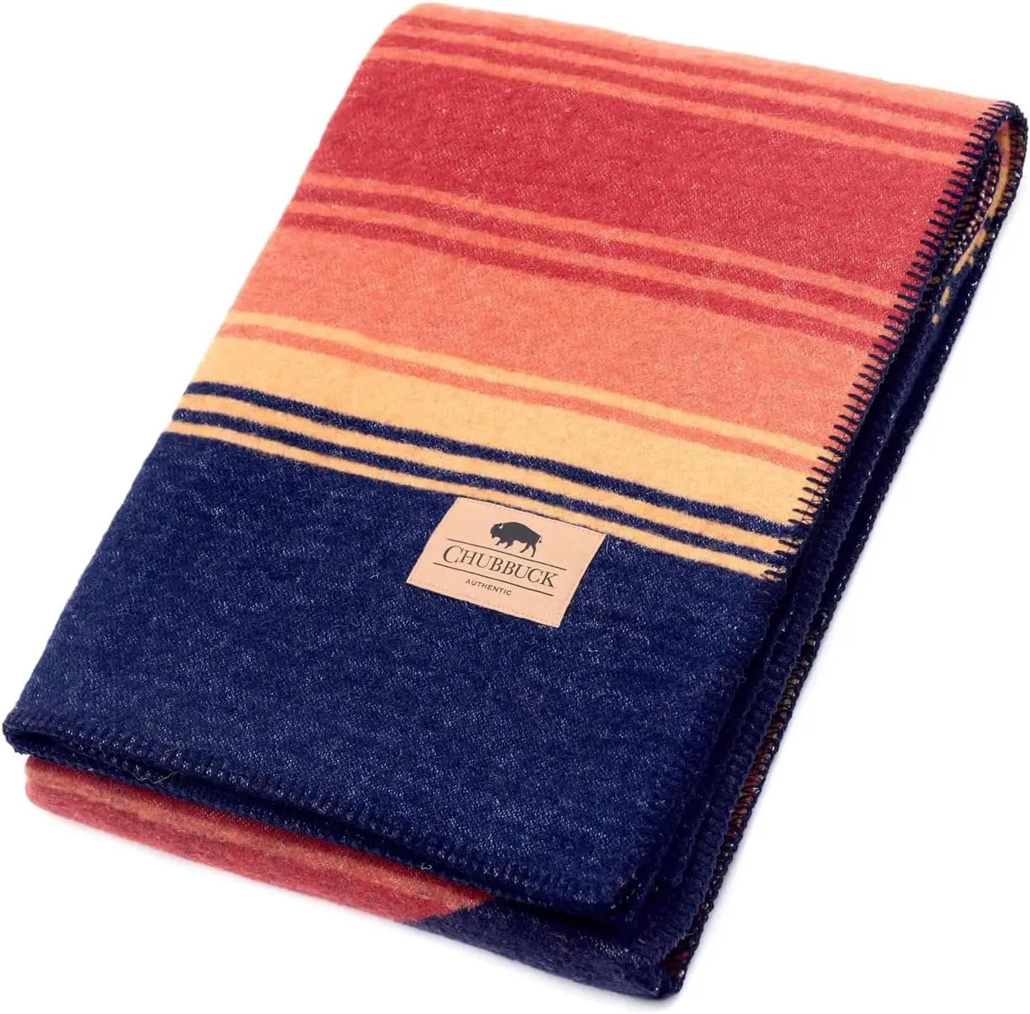 

Large Warm Wool Blanket for Camping, Emergency, Outdoor Concerts & Home Use - Reversible, Fire Retardant, Soft (60" x 84")